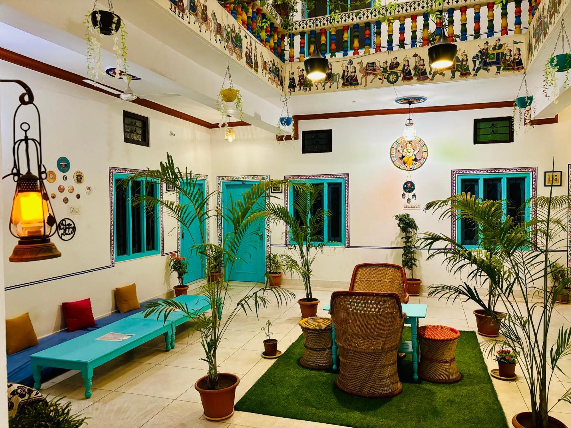 Hotel Tulsi Palace Pushkar Buitenkant foto