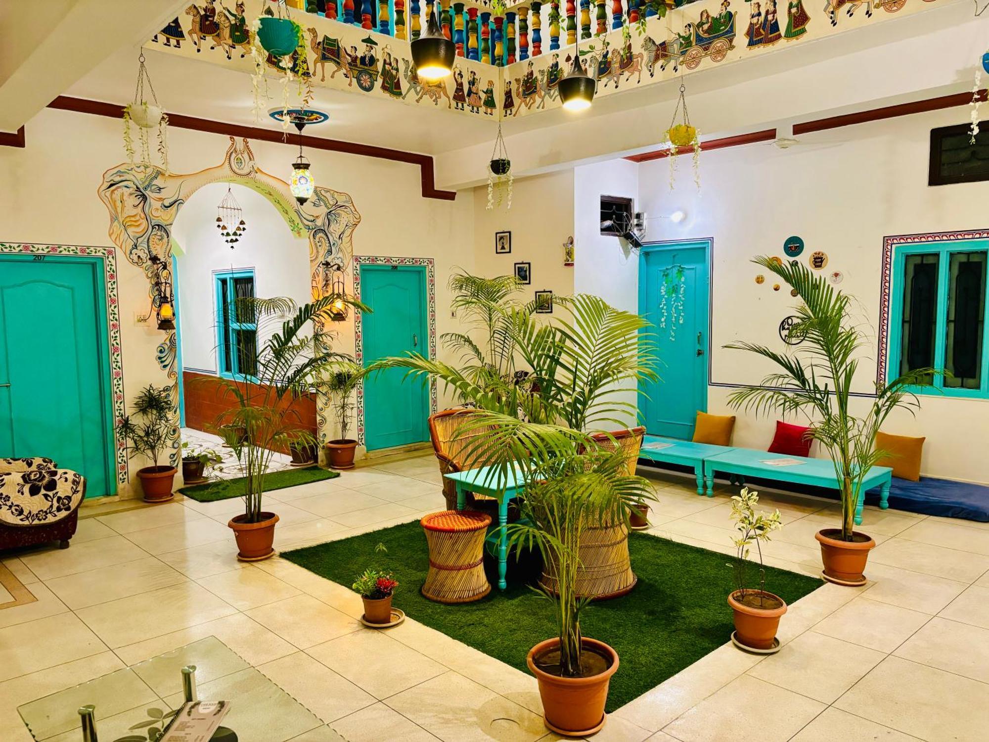 Hotel Tulsi Palace Pushkar Buitenkant foto